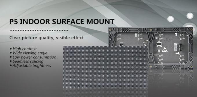 Kapalı P5 LED Ekran Paneli / Sıcak Satış 5mm Sahne Arka Plan LED Ekran Büyük Ekran