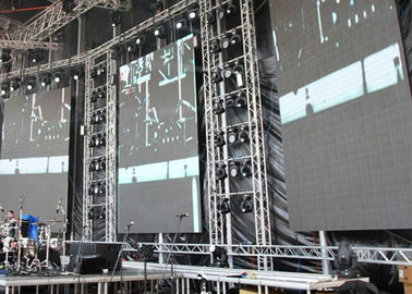 Konser Olay Açık Video Ekran Kiralama, Sahne Yüksek Parlaklık için P5 LED Paneller Tedarikçi