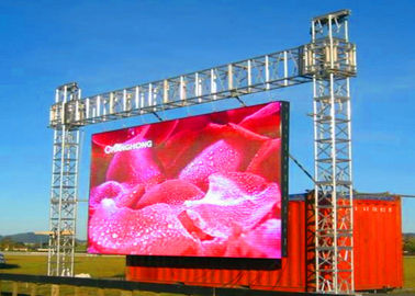 Sahne P6 Dış Mekan LED Ekran, LED Video Perde Kiralama 6000nits Yüksek Parlaklık Tedarikçi