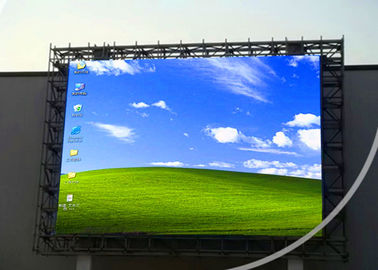 P6 açık renkli led ekran, açık büyük tv reklam led ekran Tedarikçi