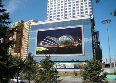 HD LED Reklam Ekran P10 Dış Mekan LED Video Duvar 100000 Saat Ömrü Tedarikçi