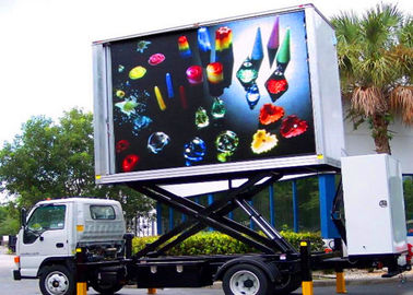 Mobil Fragman LED Ekran Araba Reklam Video LED Ekran 8mm Piksel Aralığı Tedarikçi