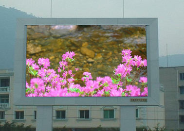 Reklam için Dijital Ekran Açık Sabit LED Ekran 8P 1R1G1B Renk Tedarikçi