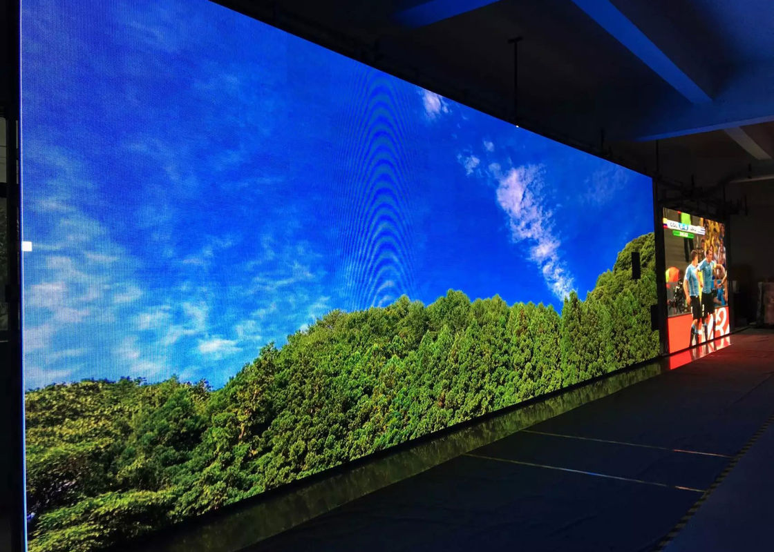 Çin p6 tam renkli led ekran dikişsiz dikiş kapalı led ekran / müze ekran Fabrika
