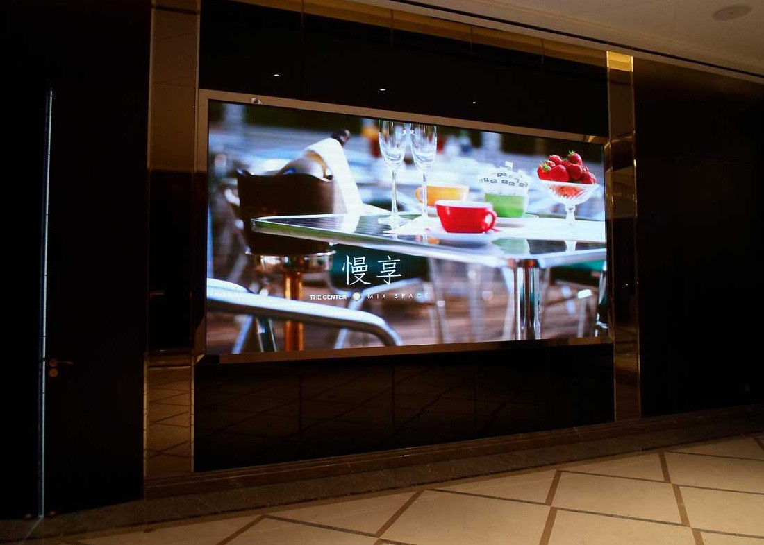 Hall / Otel İç Mekan LED Video Duvarları, P2.5 Full HD LED Ekran IP30 Geniş Görüşlü Melek Tedarikçi