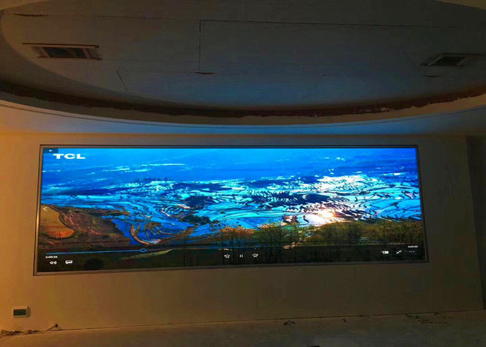 Çin Yüksek çözünürlüklü kapalı tam renkli led ekran P2 Özelleştirilmiş boyut süper led ekran Fabrika