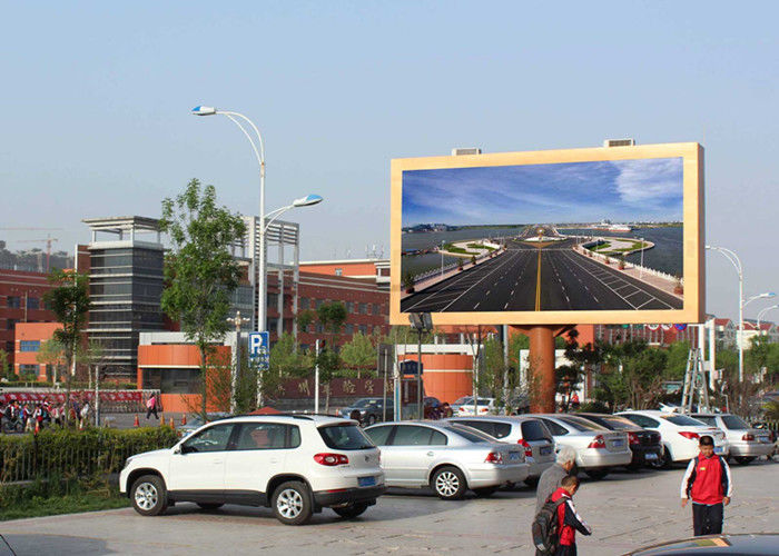 Çin Elektronik LED Dijital Ekran Reklam P10, Açık Tam Renkli LED Ekran Fabrika