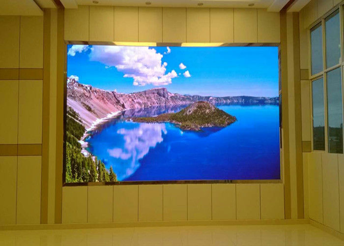 Çin Tam LED Duvar Ekranı, P6 Reklam Ekran Kartı Yüksek Yenileme Hızı Fabrika