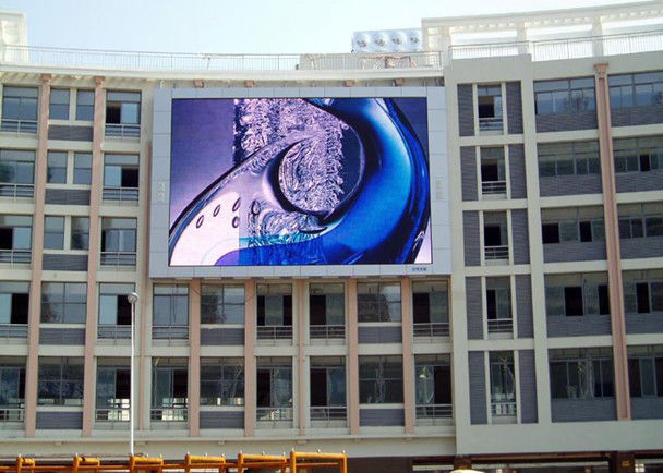 Çin Dijital Açık Tam Renkli LED Ekran, P10 Sabit LED Ekran Paneli Billboard Fabrika