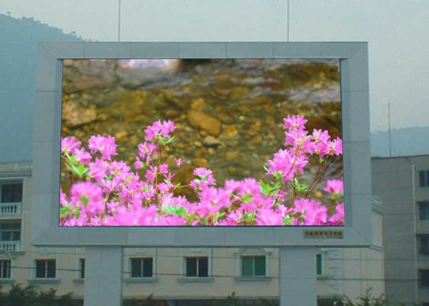 Çin Reklam için Dijital Ekran Açık Sabit LED Ekran 8P 1R1G1B Renk Fabrika