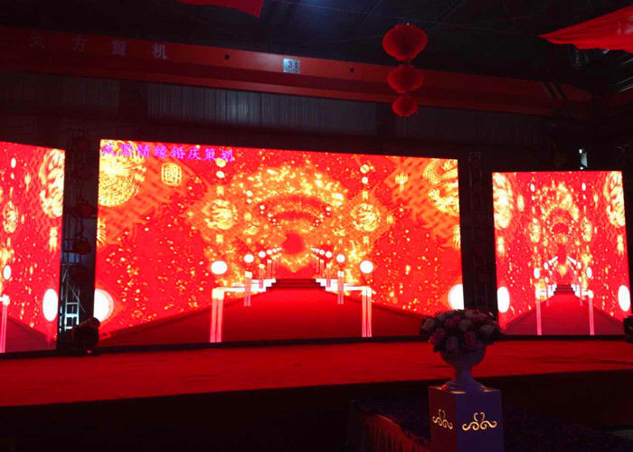 Çin Video Animasyon Fonksiyonu ile Yüksek Çözünürlüklü P2 Sahne Kiralama LED Ekran 2mm Piksel Fabrika