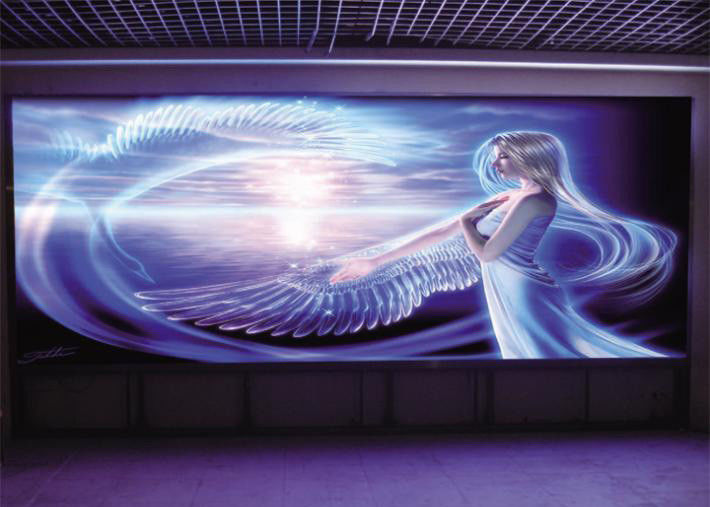 Çin Eğlence Odası LED Video Ekran Paneli, Animasyon Duvar Ekranı Fabrika