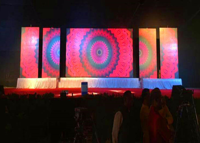 Çin SMD2121 Led Ekran Sahne Zemin, Konser İçin Led Video Duvar Kiralama P3.91 Fabrika
